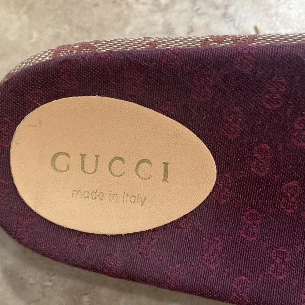GUCCI Women's Angelina GG Supreme Platform Slide Sandals EU 42 - Picture 5 of 6